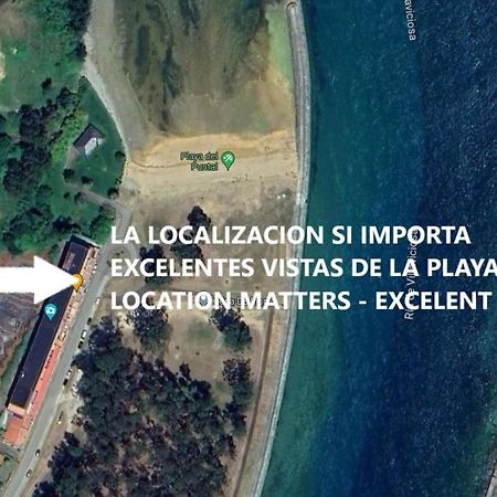 Playa Del Puntal I Villaviciosa Primera Linea Playa Ngoại thất bức ảnh