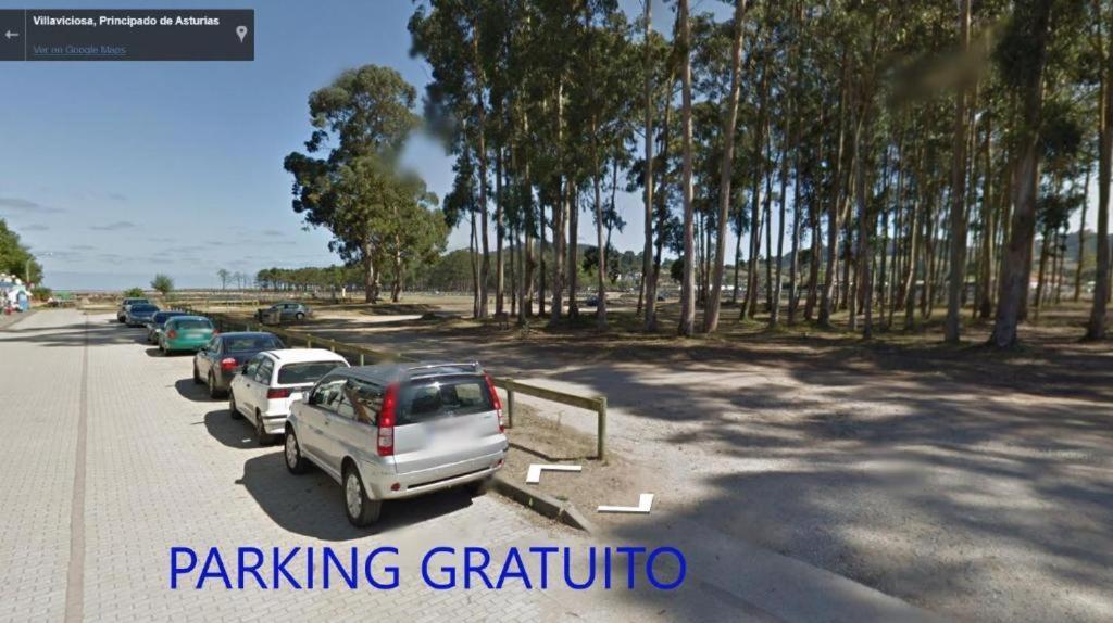 Playa Del Puntal I Villaviciosa Primera Linea Playa Ngoại thất bức ảnh